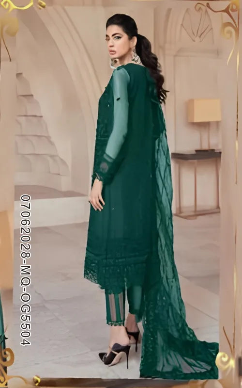 MUSHQ ⏐ 07062028-MQ-OG5504 ⏐ ORGANZA FABRIC ⏐ EMBROIDERED