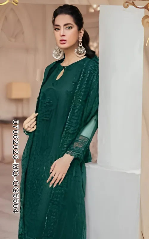 MUSHQ ⏐ 07062028-MQ-OG5504 ⏐ ORGANZA FABRIC ⏐ EMBROIDERED