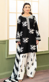 Zara Shahjahan - 3PC Unstitched Dhanak Embroidered Suit