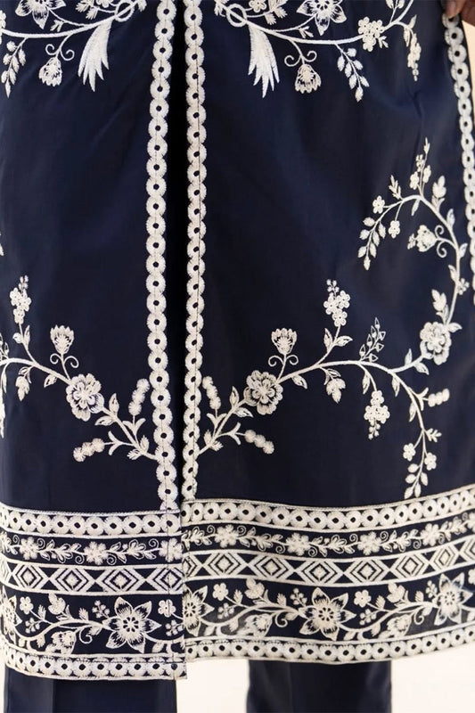 Seran - 3PC Unstitched Dhanak Embroidered Suit