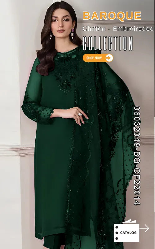 BAROQUE ⏐ 06032049-BQ-CF22014 ⏐ Green