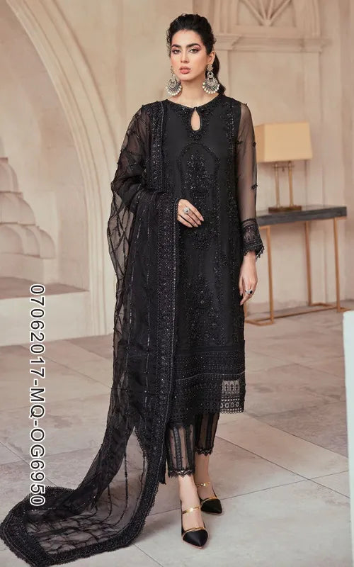 MUSHQ ⏐ 07062017-MQ-OG5503 ⏐ ORGANZA FABRIC ⏐ EMBROIDERED
