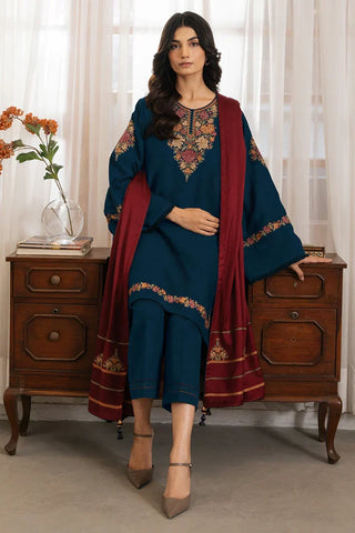 SAPPHIRE Premium Luxury Lawn Unstitched 3-Piece Heavy Embroidered Suit