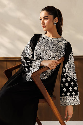Baroque - Dhanak 3-Piece Unstitched Embroidered Suit