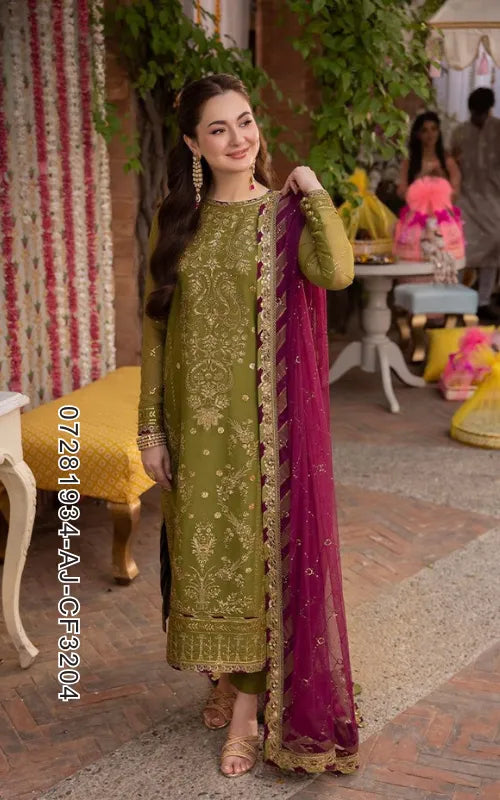 ASIM JOFA ⏐ 07281934-AJ-CF3204 ⏐ CHIFFON ⏐ EMBROIDERED