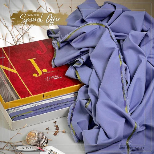 J. Men’s Suitings | Tropical Wash’n Wear | Premium Summer - Royal
