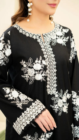 Maria.B Premium Luxury Lawn Unstitched 3-Piece Heavy Embroidered Suit