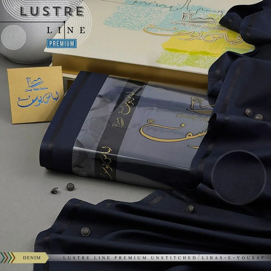 LUSTER LINE | Crafted by Libas e Yousaf | Wash & Wear | Four Season | Denim