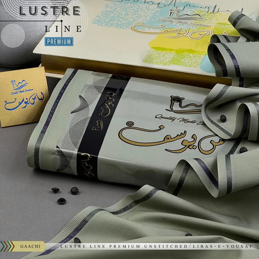 LUSTER LINE | Crafted by Libas e Yousaf | Wash & Wear | Four Season | Gaachi