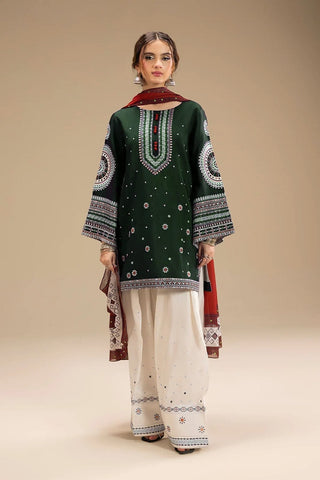 Jazmine Unstitched 3 Piece Heavy Embroidered Lawn